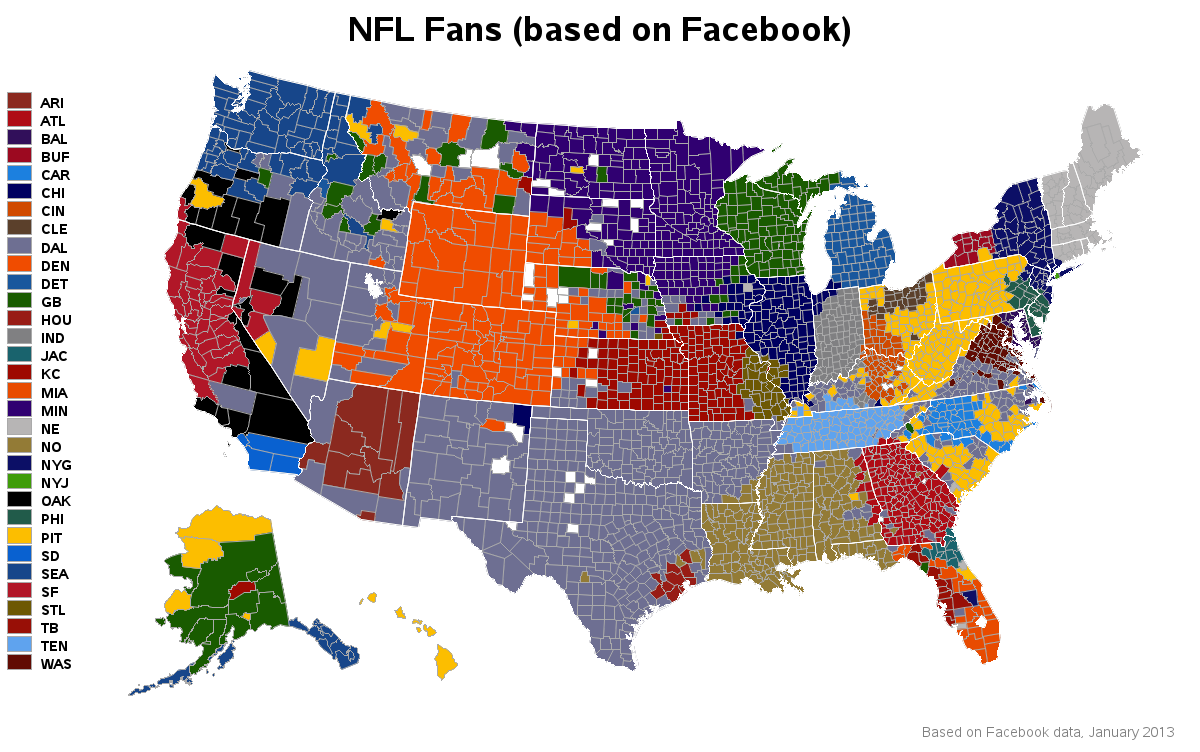 Source: https://blogs.sas.com/content/sastraining/2013/05/16/visualizing-nfl-fans-on-a-map-based-on-facebook-like-data/